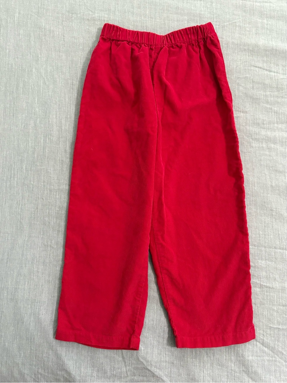 Zubels Red Corduroy Pull On Pants Size 4T